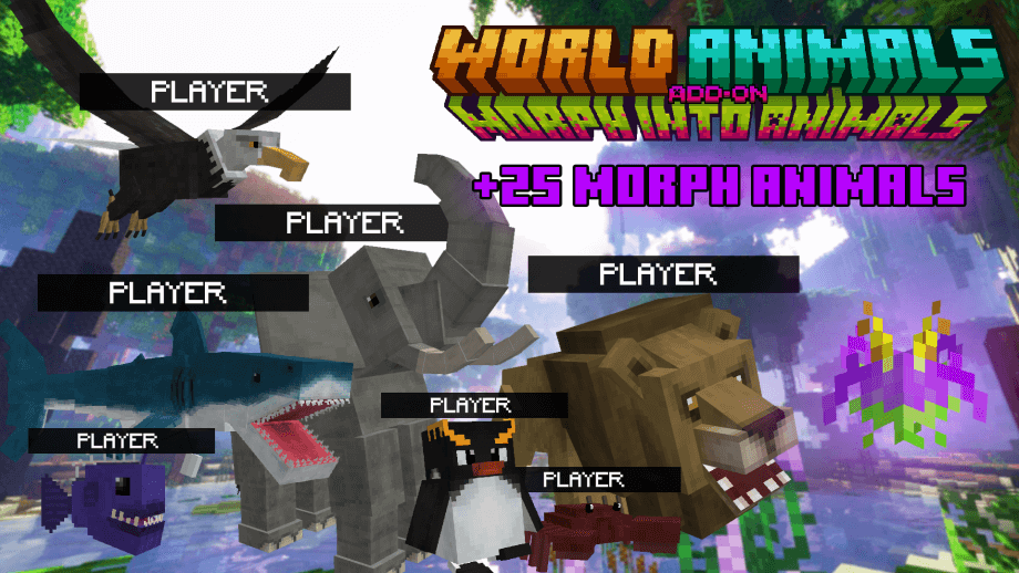 Thumbnail: World Animals: Morph into Animals Add-on