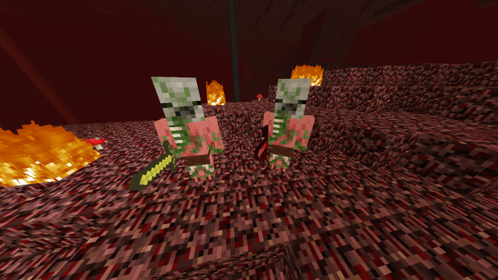 Ancient Zombie Pigman Villagers: Screenshot 1
