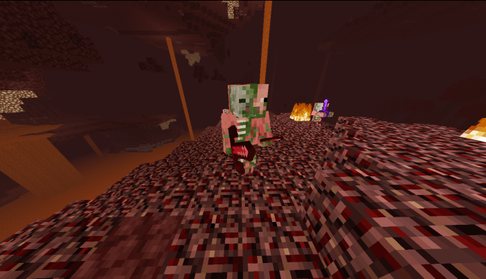 Zombie Pigman with Ruby Sword and Ruby