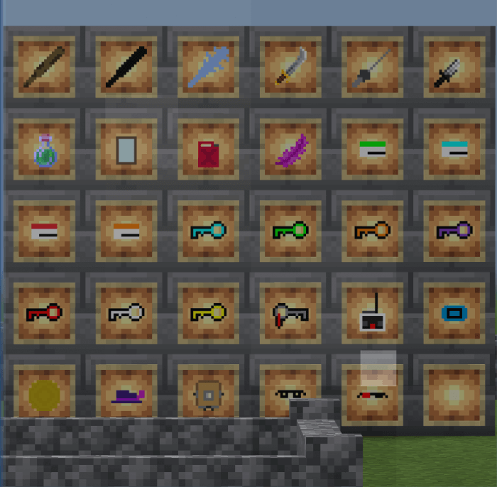 List of Items in Piggy Addon