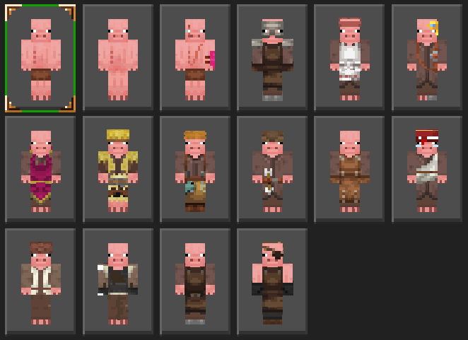 Pigman Skin Pack (Jappa Style): Skins Screenshot