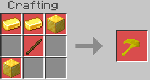 Craft Recipe for Gold Scythe
