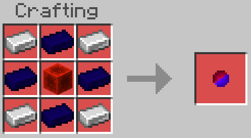 Craft Recipe for Magnet Core