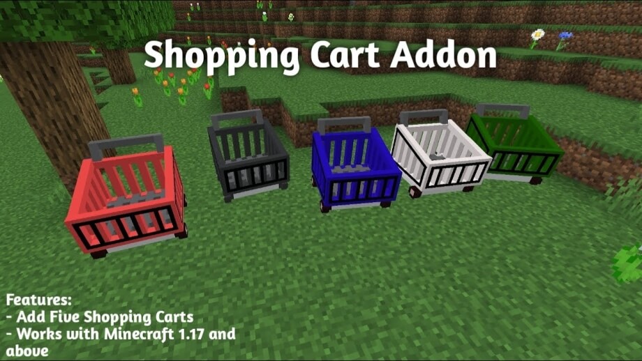 Addons and Mods with Furniture for Minecraft PE 1.17.11