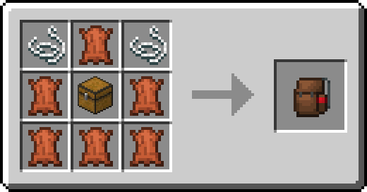 Craft Recipe for "BACKPACK"