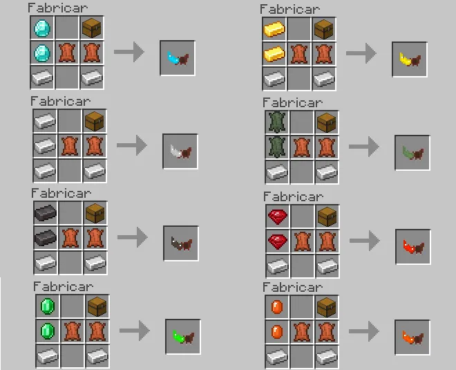 Rhino Armor Recipes