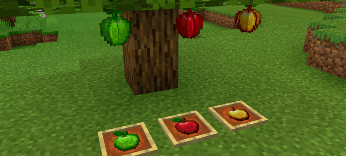 Apples and Their Items: Screenshot