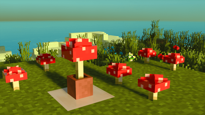 Red Mushrooms: Screenshot