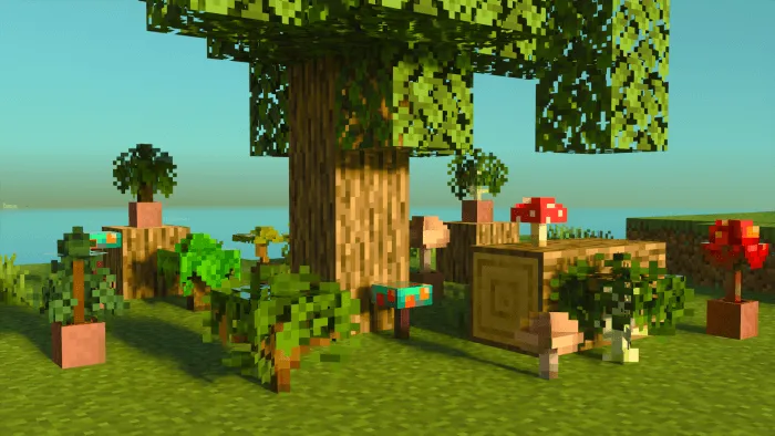 Better Saplings & Mushrooms: Screenshot 1