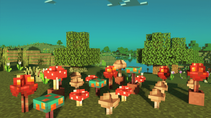 3D Mushrooms: Screenshot