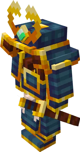 Aquamarine Samurai Armor