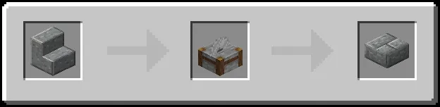 Andesite Bricks Slabs Recipe (Variant 6)