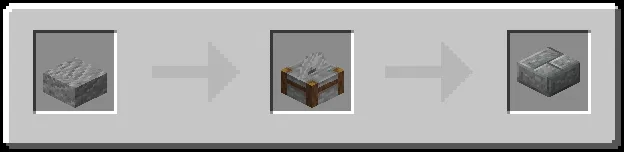Andesite Bricks Slabs Recipe (Variant 8)