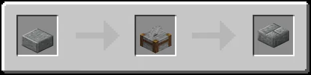 Andesite Bricks Slabs Recipe (Variant 9)
