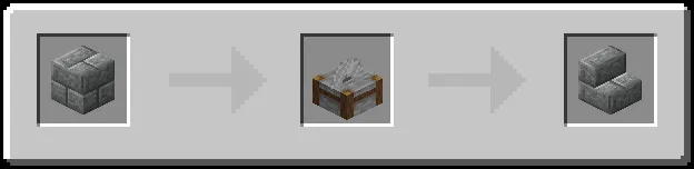 Andesite Bricks Stairs Recipe (Variant 4)