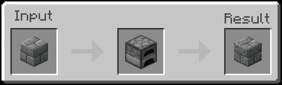 Cracked Andesite Bricks Recipe