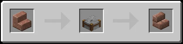 Granite Bricks Stairs Recipe (Variant 6)