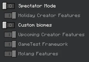 Required Experiments for the Glow Dust "Glowing Effect" Addon