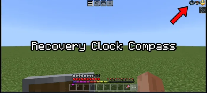 On Screen Recovery Clock Compass