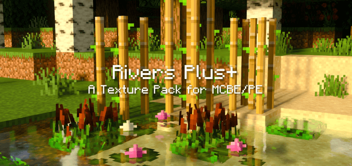 Rivers Plus+ Texture Pack Cover