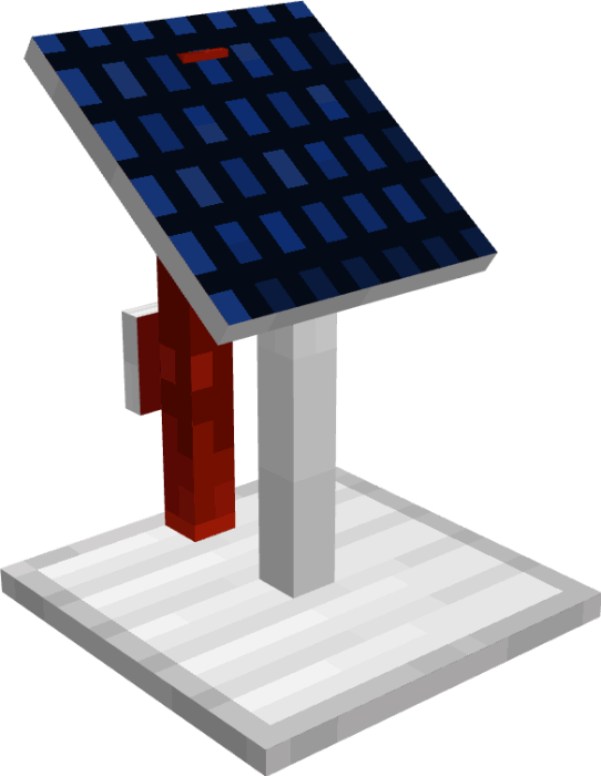 Iron Solar Panel