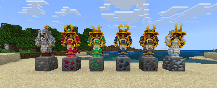 New Armors with ores presentation