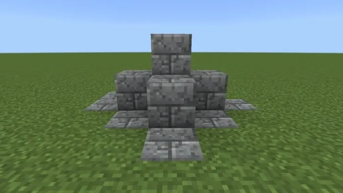 Cracked Andesite Bricks