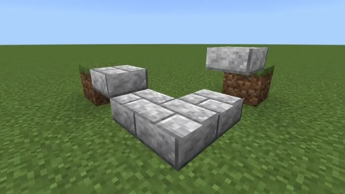 Diorite Bricks Slabs