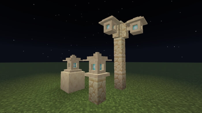 Smooth Sandstone Soul Lanterns