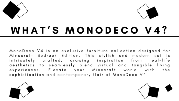 WHAT'S MONODECO V4?
