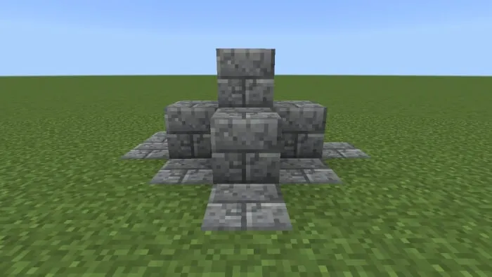 Cracked Andesite Bricks