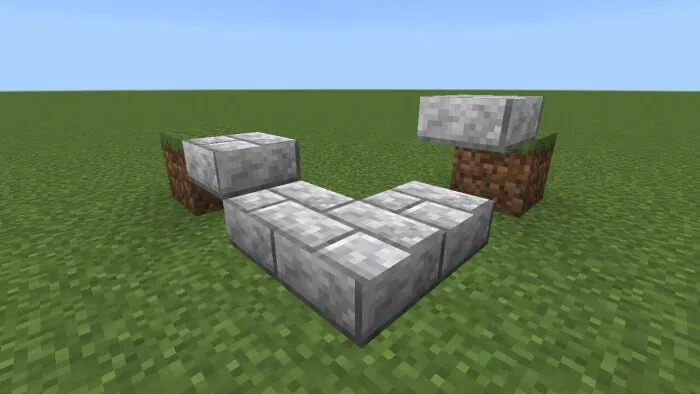 Diorite Bricks Slabs