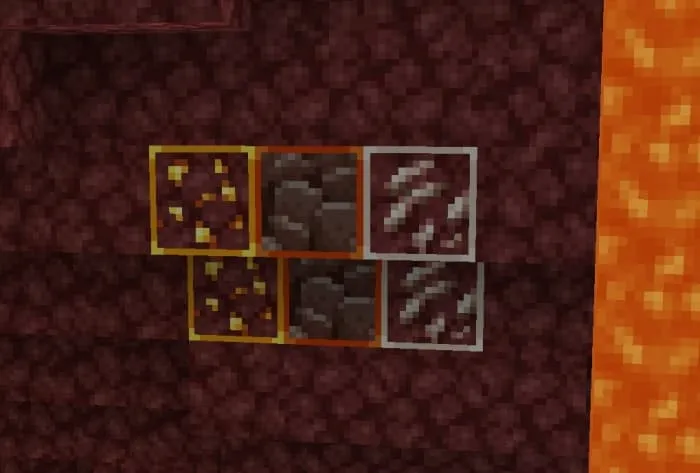 Outline Ores: Nether Ores