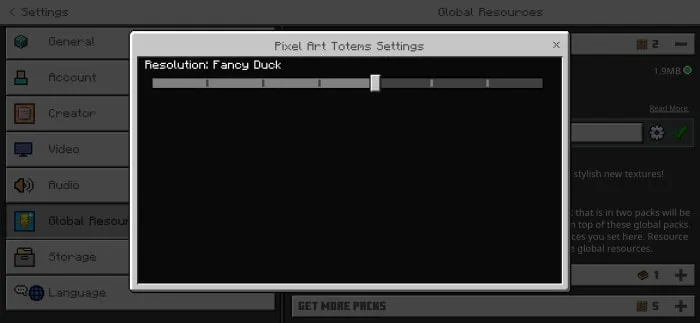 Resolution: Fancy Duck