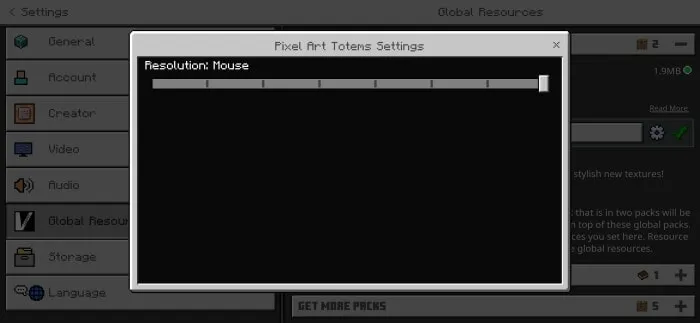 Resolution: Mouse