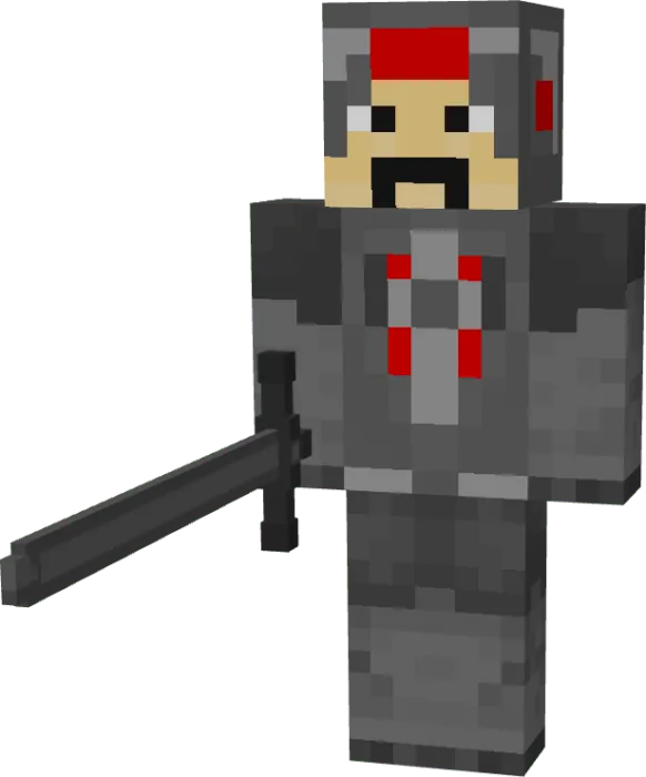 Hostile Soldier with Long Sword