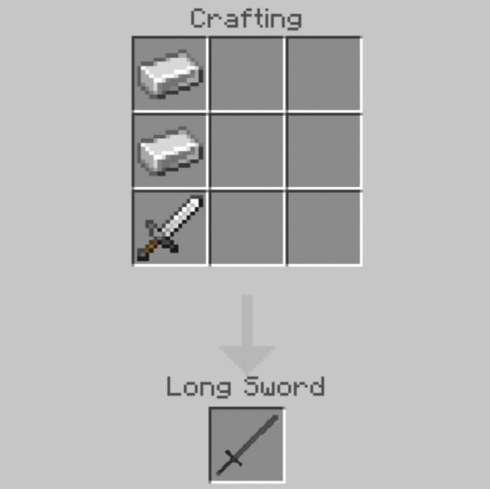 Long Sword Recipe
