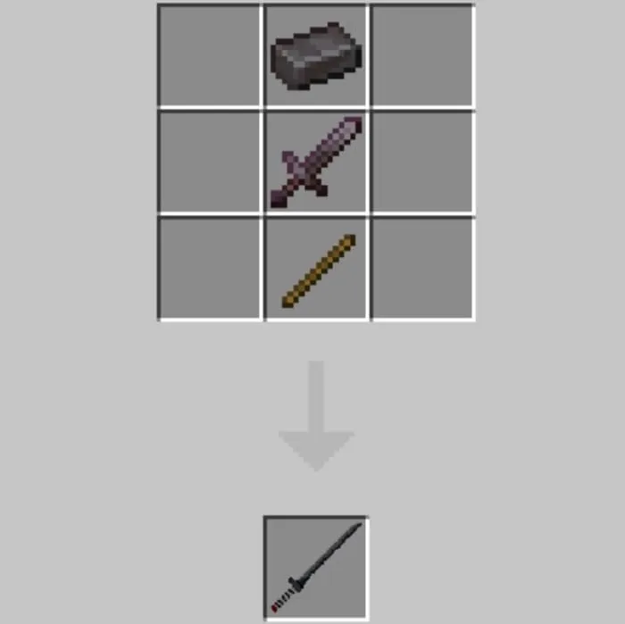 Samurai Sword Recipe