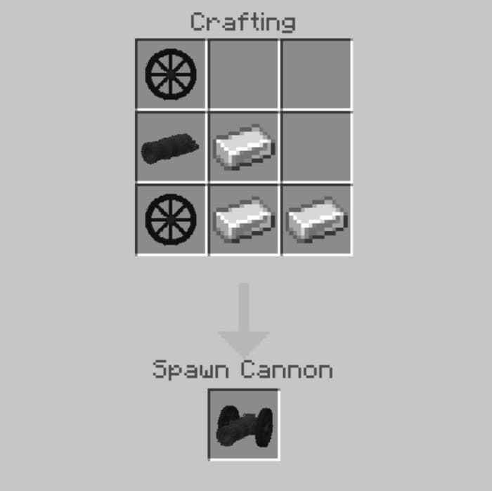 Spawn Cannon Recipe