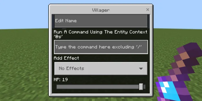 Debug Stick (entity): Usage 1