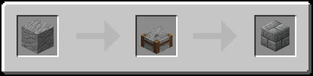 Andesite Bricks Recipe (Variant 3)