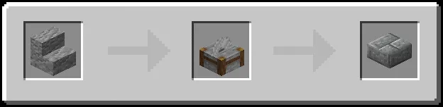 Andesite Bricks Slabs Recipe (Variant 5)