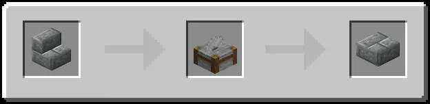 Andesite Bricks Slabs Recipe (Variant 7)
