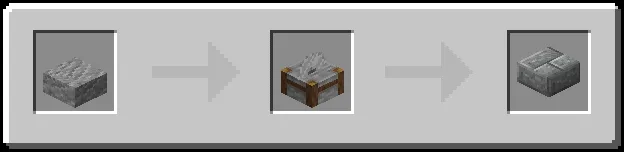 Andesite Bricks Slabs Recipe (Variant 8)