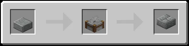 Andesite Bricks Slabs Recipe (Variant 9)