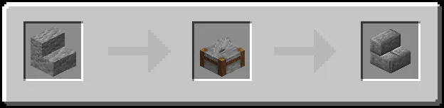 Andesite Bricks Stairs Recipe (Variant 5)