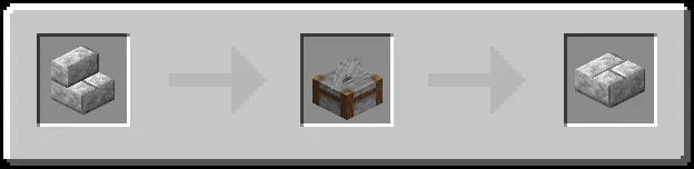 Diorite Bricks Slabs Recipe (Variant 7)