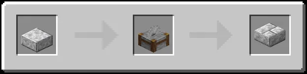 Diorite Bricks Slabs Recipe (Variant 9)