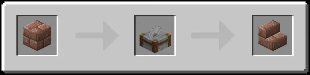 Granite Bricks Stairs Recipe (Variant 4)