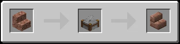 Granite Bricks Stairs Recipe (Variant 5)